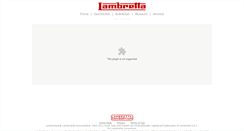 Desktop Screenshot of de.lambretta.com