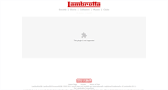 Desktop Screenshot of it.lambretta.com