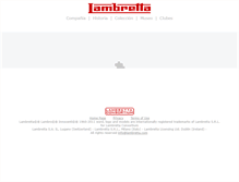 Tablet Screenshot of mx.lambretta.com